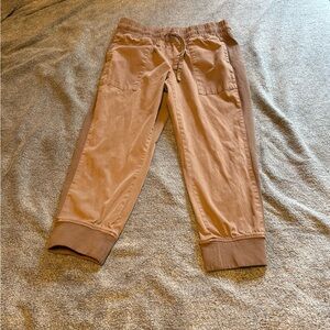 Women’s Brown Cropped Joggers